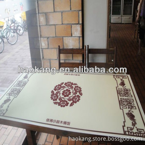 pvc clothes Table Mats